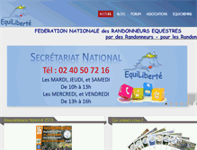 Tablet Screenshot of equiliberte.org